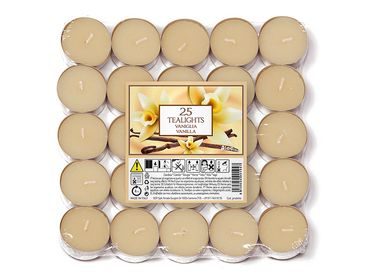 Petali vonné čajové sviečky Vanilla 25ks