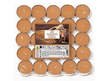 Petali vonné čajové sviečky Škorica 25ks