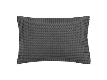 Vandyck Luxusná obliečka na vankúš Home Piqué waffle 40x55cm Off black