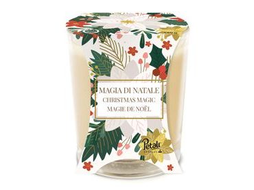 PETALI vonná sviečka v skle Christmas Magic - horenie 40h