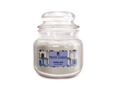 Price's MINI vonná svíčka ve skle Warm Oud - hoření 30h