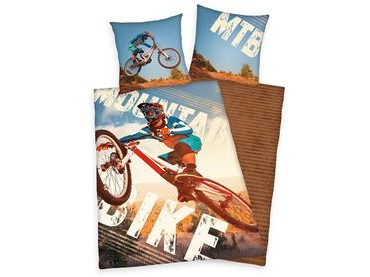 Obliečky Mountainbike MTB 140x200/70x90 cm