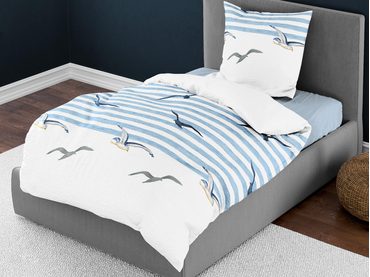 Bierbaum krepové obliečky 3833 Birdie 140x200/70x90 cm