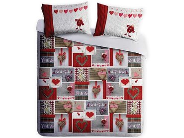 3D talianská obliečka 100% bavlna Patchwork