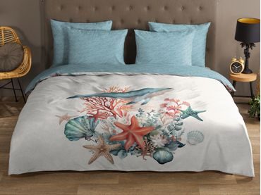 3D talianská obliečka 100% bavlna Garden