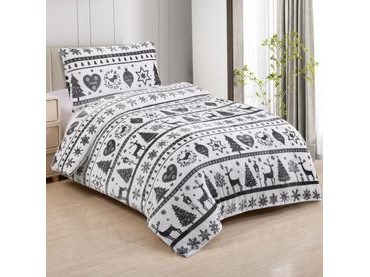 Homeville obliečky mikroplyš Vianoce 140x200/70x90 cm