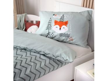 Flanelové obliečky pre bábätká Dinos 100x135/40x60cm