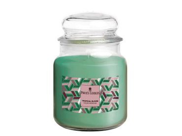 Price's MIDI vonná svíčka ve skle Tropical Bloom - hoření 80h
