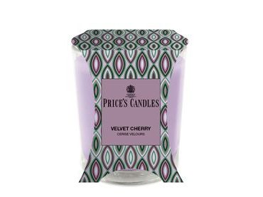 Price's vonná svíčka ve skle Velvet Cherry - hoření 45h