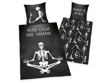 Obliečky Skeleton 140x200/70x90cm