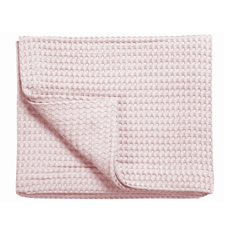 Vandyck Luxusný prehoz na posteľ Home Piqué waffle Powder - púdrová