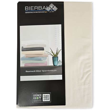 Bierbaum flanelová plachta Natur