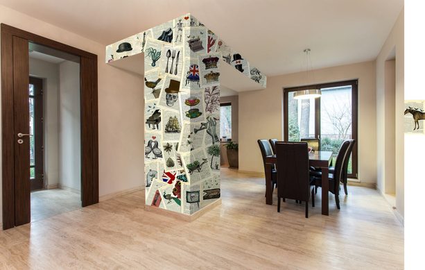 1Wall Kreatívna koláž na stenu 64 dielov 37,5 x 27,5cm Marion McConaghie