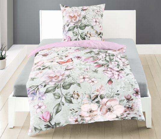 Bierbaum obliečka bavlnený satén 5205D Roses