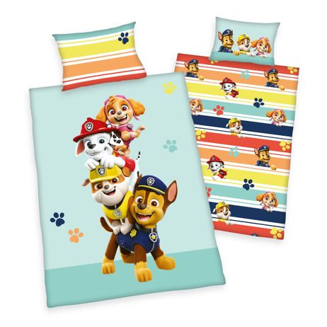 Obliečky pre bábätká Labková Patrola 100x135/40x60cm