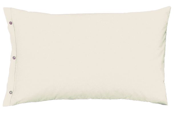 Obliečka na vankúš talianskej výroby 100% bavlna - 2 ks krémová