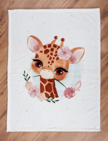 Deka pre bábätká Žirafa 75x100 cm