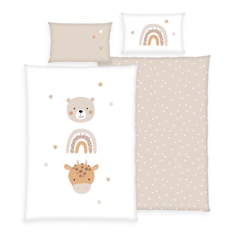 Obliečky pre bábätká Malí kamaráti 100x135/40x60cm