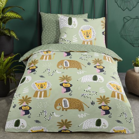 Obliečky Good Morning 100% bavlna Chuck 140x200/70x90 cm