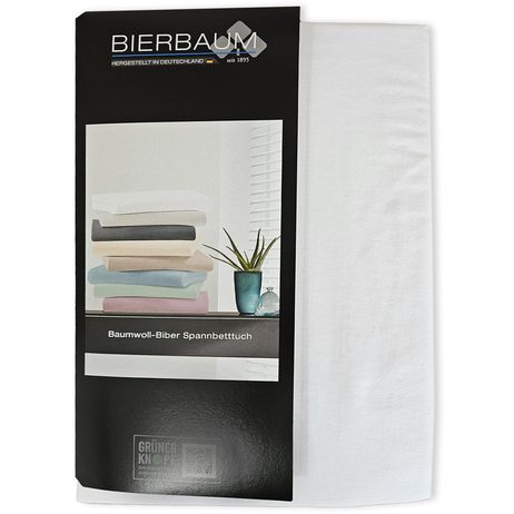 Bierbaum flanelová plachta White