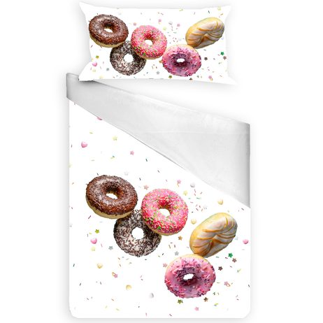3D talianská obliečka 100% bavlna Donuts