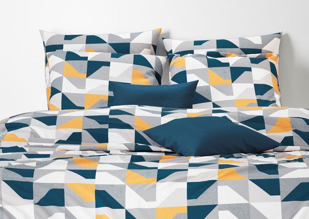 Mistral Home obliečka 100% bavlna Soho petrolejová/okrová