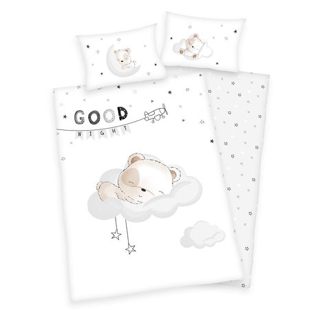 Obliečky pre bábätká Medvedík 100x135/40x60 cm