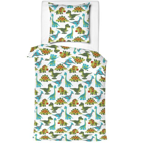 Mistral Home detská obliečka flanel Dino 140x200/70x90 cm