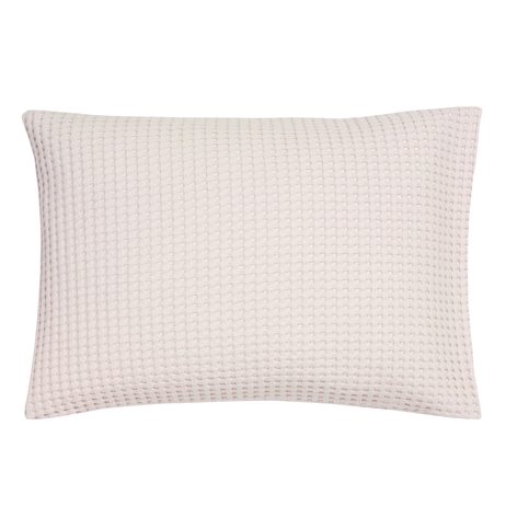 Vandyck Luxusná obliečka na vankúš Home Piqué waffle 40x55cm Powder - púdrová