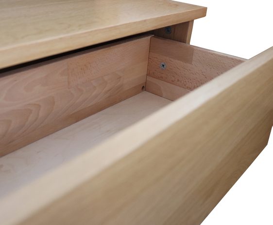 Noční stolek Eling dub průběžný - výstavný kus