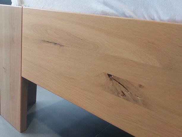 Postel Ahorn Grado divoký dub 180x200 cm - výstavní kus