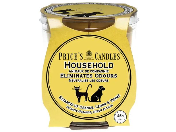 FRESH AIR vonná sviečka v skle Prevoňaná domácnosť - horenie 45h