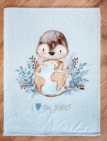 Deka pre bábätká Tučniak 75x100 cm