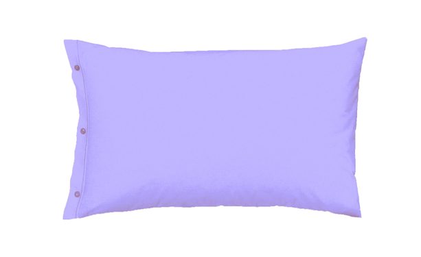 Obliečka na vankúš talianskej výroby 100% bavlna - 2 ks fialová