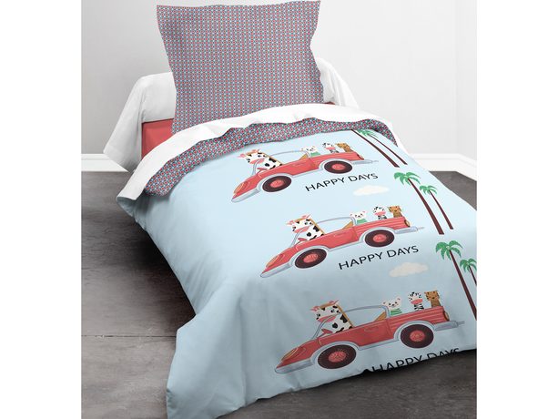 TODAY KIDS obliečka 100% bavlna Happy Nice Days 140x200/63x63 cm