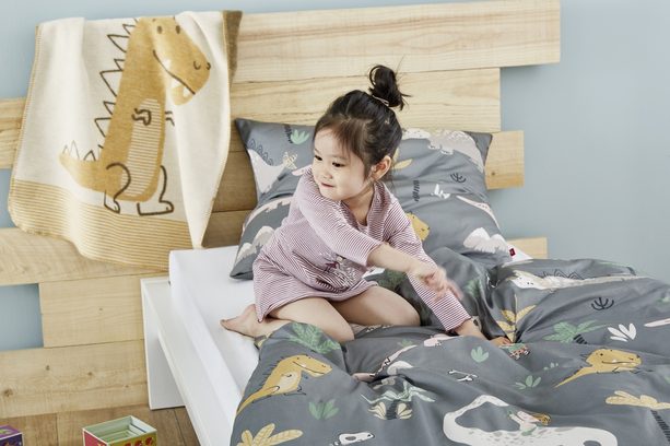 s.Oliver Junior obliečky bavlnený satén 4689 140x200/70x90 cm