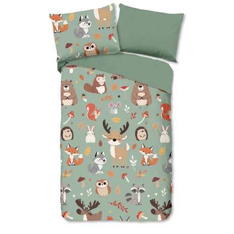 Obliečky Good Morning 100% bavlna Ville 140x200/70x90 cm