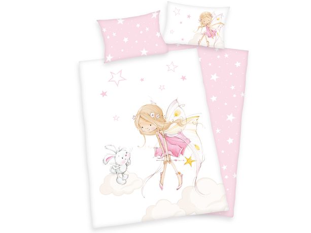 Obliečky pre bábätká Little Fairy 100x135/40x60cm