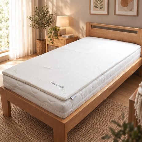 Vrchný matrac z pamäťové peny VISCOPUR® bamboo 3,5 cm
