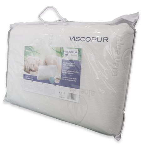Anatomický vankúš VISCOPUR® MEMO-GEL Aloe neprofilovaný 40x60cm