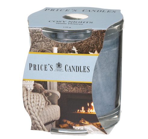 FRAGRANCE vonná sviečka v skle Cosy Nights - horenie 45h