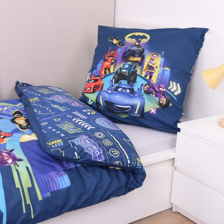 Obliečky Batwheels 140x200/70x90cm