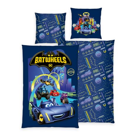 Obliečky Batwheels 140x200/70x90cm