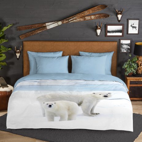 Flanelové obliečky Good Morning Care 140x200/70x90 cm