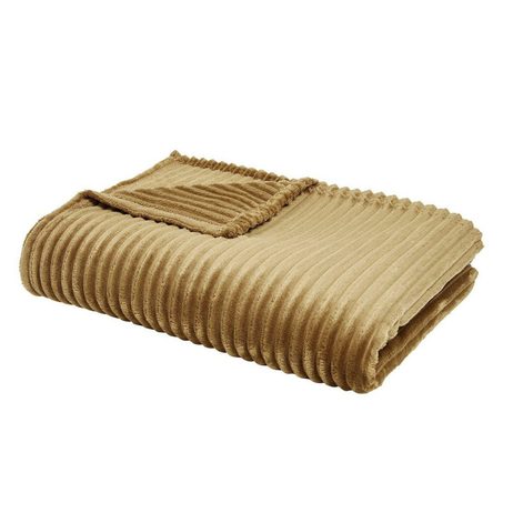 TODAY pléd Ribbed 150x200 cm Bronze