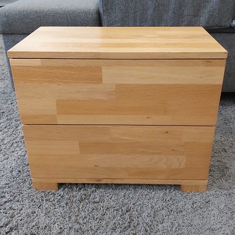 Noční stolek Lemvig dub cink - výstavní kus