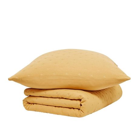 TODAY  set prehoz na posteľ + obliečky na vankúše Ocre