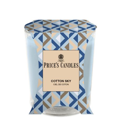 Price's vonná svíčka ve skle Cotton Sky - hoření 45h
