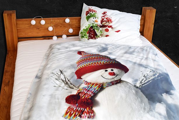 povlečení Sněhulák