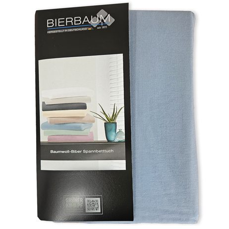 Bierbaum flanelová plachta Jeans